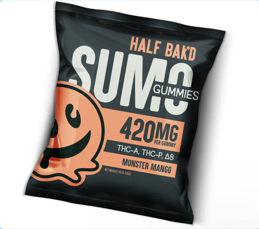 Half Bak'd Sumo Gummies
420mg | 2pk